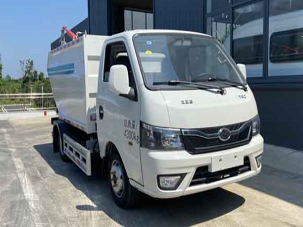 比亞迪純電動(dòng)自裝卸式垃圾車(chē)