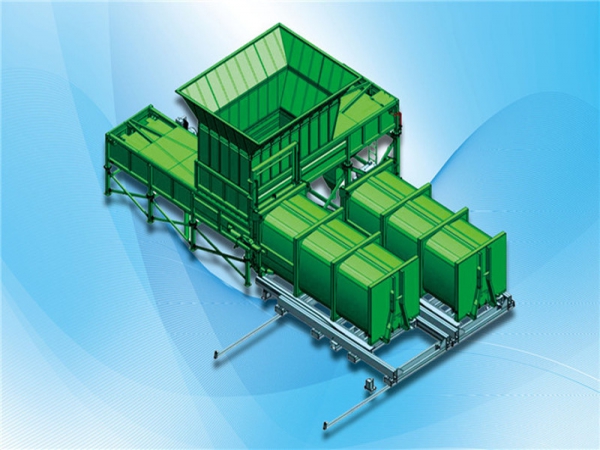 大型分體式壓縮垃圾站設(shè)備
