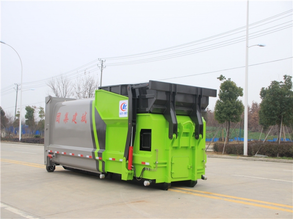 18方智能移動(dòng)壓縮式垃圾箱